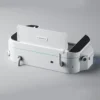 Semi-enclosed cat litter box