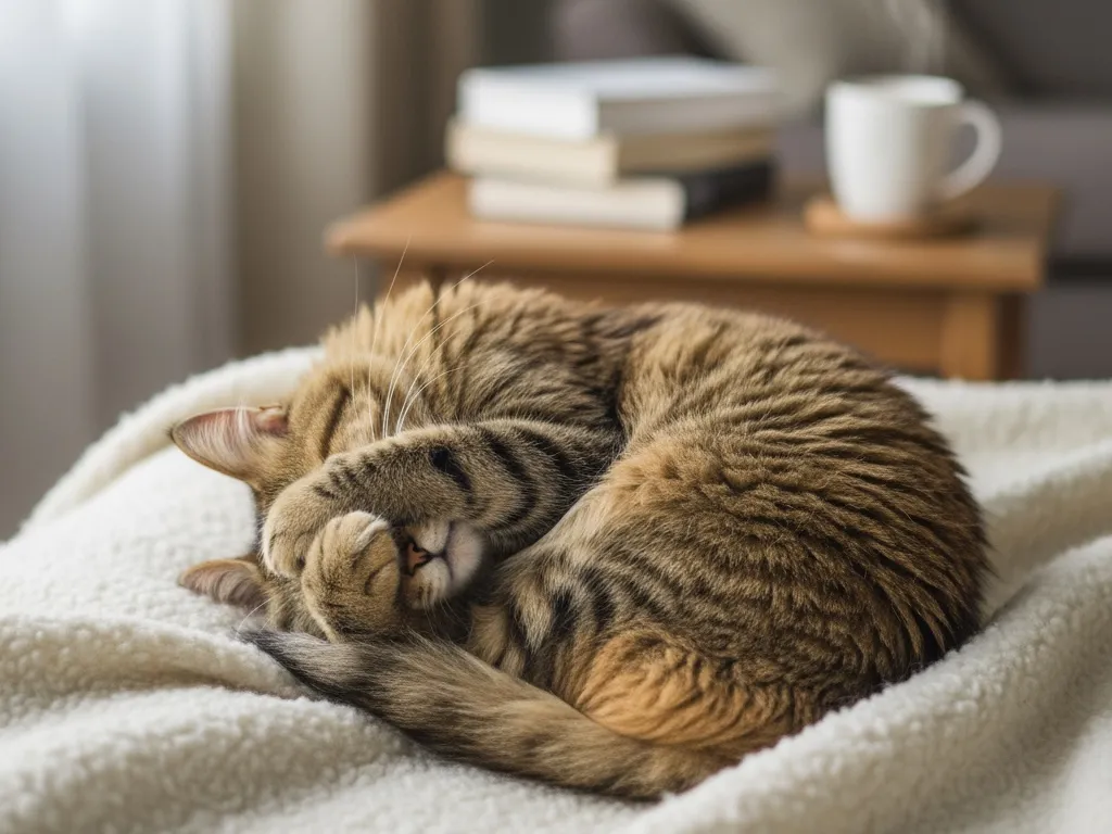 cat sleeping positions meaning, cat sleeping positions with pictures, cat sleeping positions with owner meaning, what does it mean when a cat sleeps by your head, cat loaf, cat sleeping